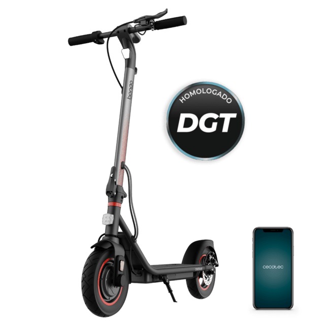 Patín eléctrico Cecotec D40 XL ConnectED 350W 10